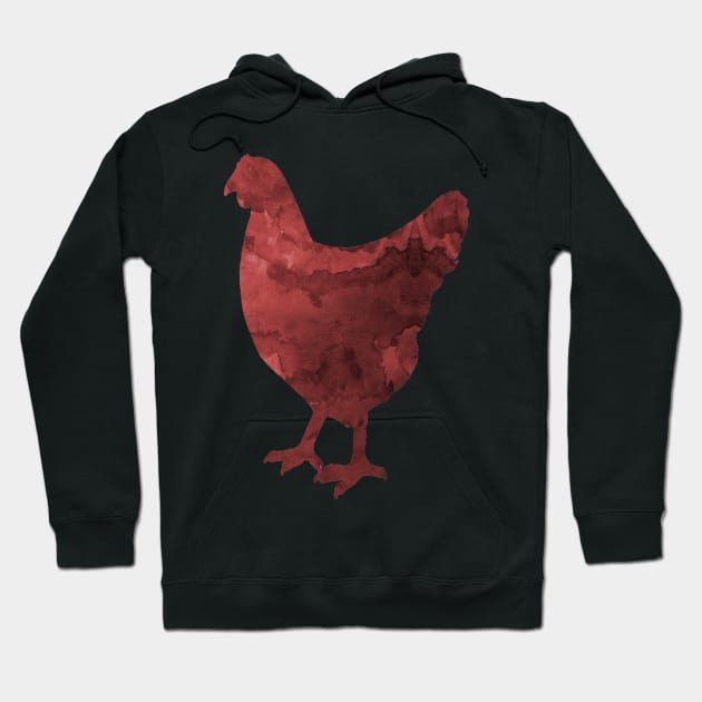 Chicken Hoodie by BittenByErmines